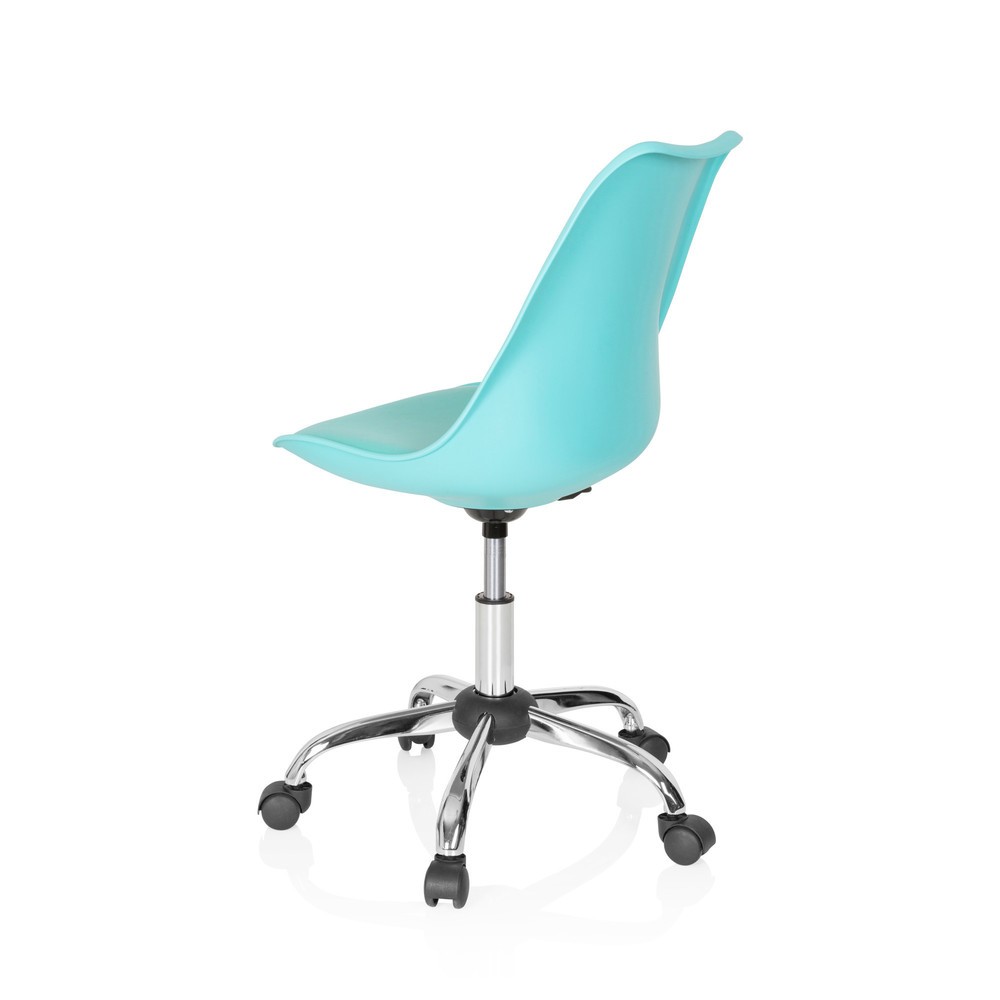 Produktabbildung Nr. 7: Siège de bureau / siège pivotant hjh OFFICE FANCY PRO similicuir, turquoise