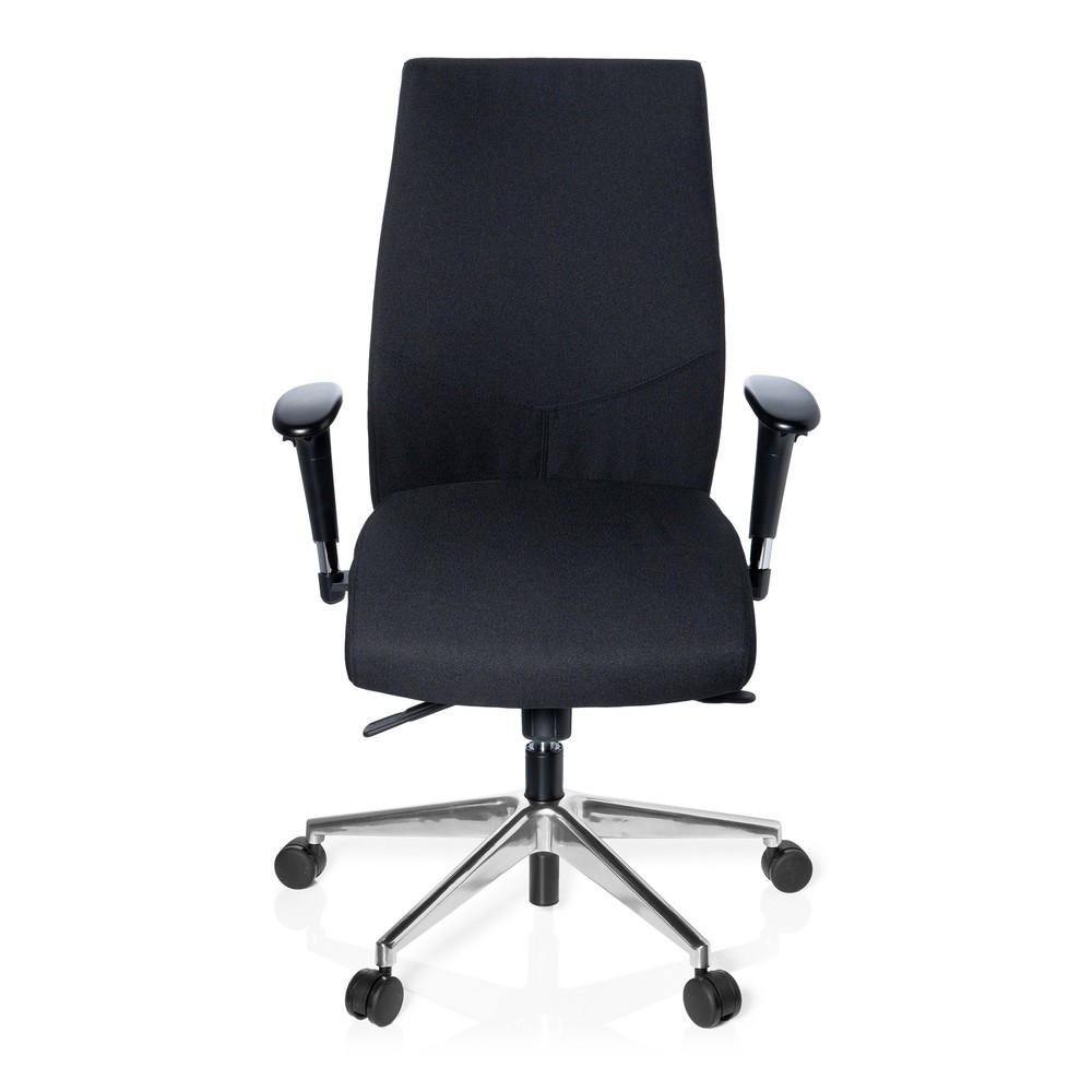 Illustration du produit: Siège de bureau / siège pivotant hjh OFFICE PRO-TEC 250 tissu, noir