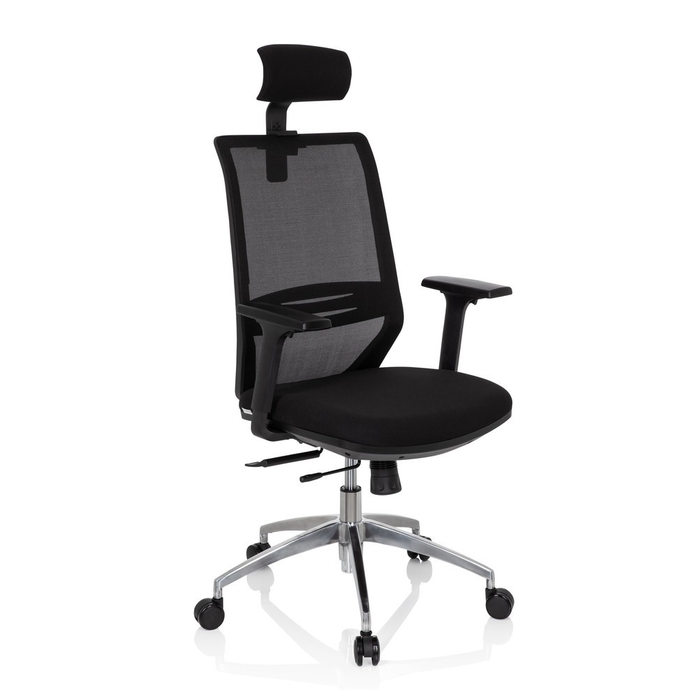 Produktabbildung Nr. 2: Siège de bureau / siège pivotant hjh OFFICE PROFONDO PRO tissu/maille, noir