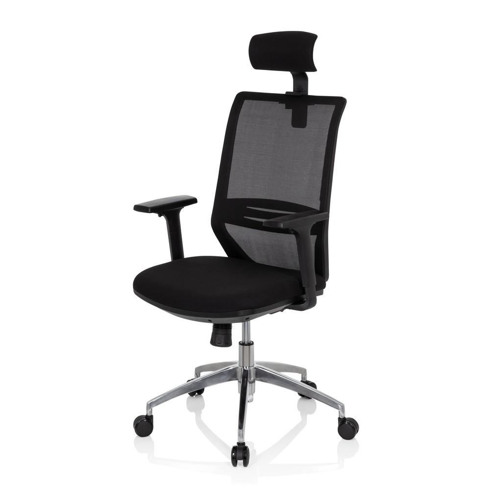 Produktabbildung Nr. 9: Siège de bureau / siège pivotant hjh OFFICE PROFONDO PRO tissu/maille, noir
