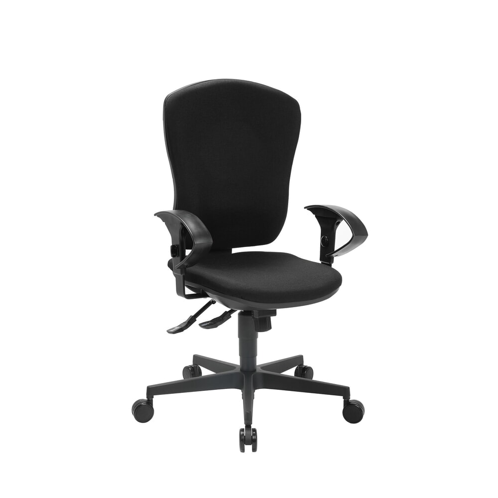 N° de l'image du produit 3 : Chaise de bureau SITWELL STEIFENSAND pour disque intervertébral, rembourrage Flash, mécanisme de synchronisation, dossier en tissu, capacité de charge 110 kg