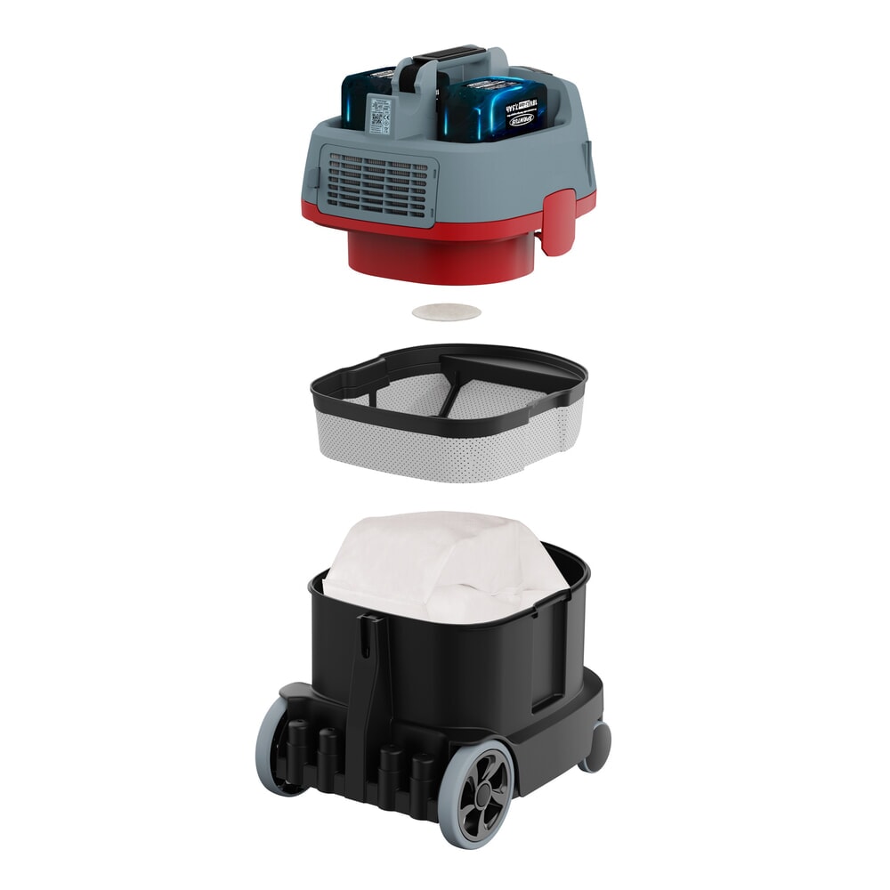 Aspirateur de bureau à batterie SPRiNTUS Era iGo Zero, avec des batteries de 5 Ah et un chargeur. N° de l'image du produit 11 : Aspirateur de bureau à batterie SPRiNTUS Era iGo Zero, avec des batteries de 5 Ah et un chargeur.