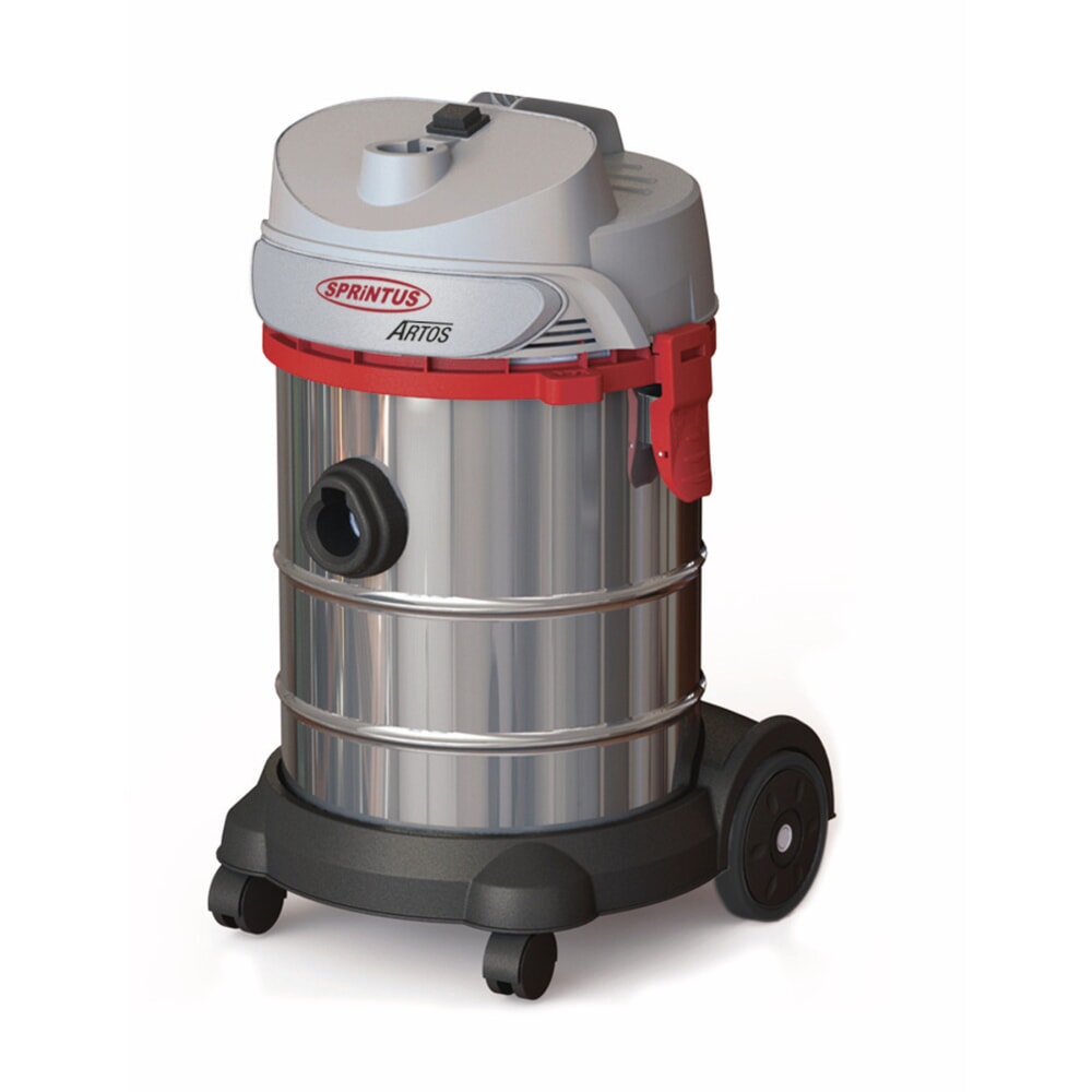 Aspirateur eau et poussière SPRiNTUS, ARTOS 30 l, avec filtre HEPA13, performance 1 200 W Illustration du produit: Aspirateur eau et poussière SPRiNTUS, ARTOS 30 l, avec filtre HEPA13, performance 1 200 W