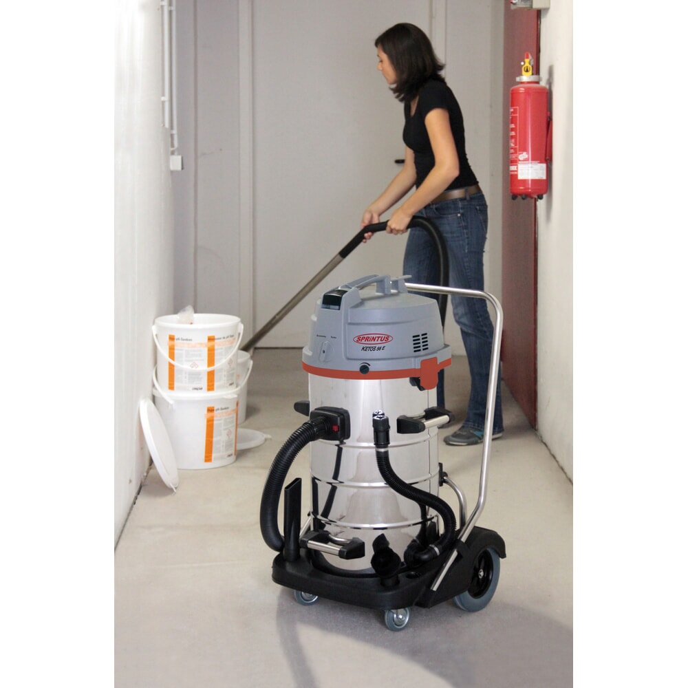 N° de l'image du produit 5 : Aspirateur eau et poussière SPRiNTUS, avec filtre HEPA 13, KETOS N 56/2 E 55 litres, performance 2 600 W
