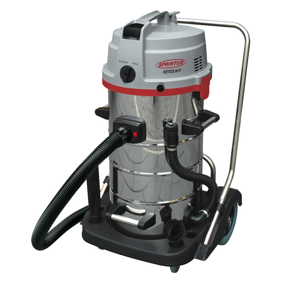 N° de l'image du produit 11 : Aspirateur eau et poussière SPRiNTUS, avec filtre HEPA 13, KETOS N 56/2 E 55 litres, performance 2 600 W