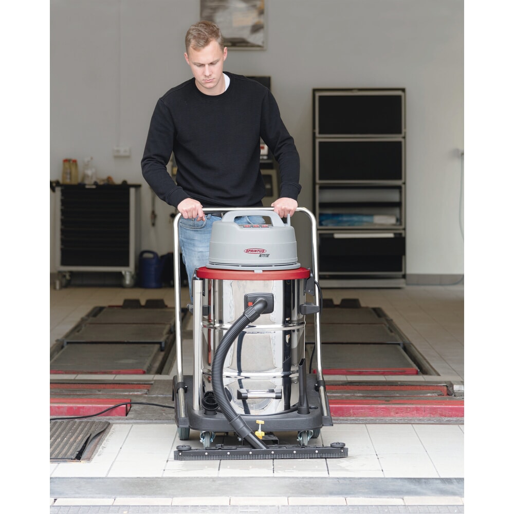 Productafbeelding nr. 3: SPRiNTUS nat-droogzuiger, N 77/3 E, 3 schakelbare turbines, 77 liter bakinhoud