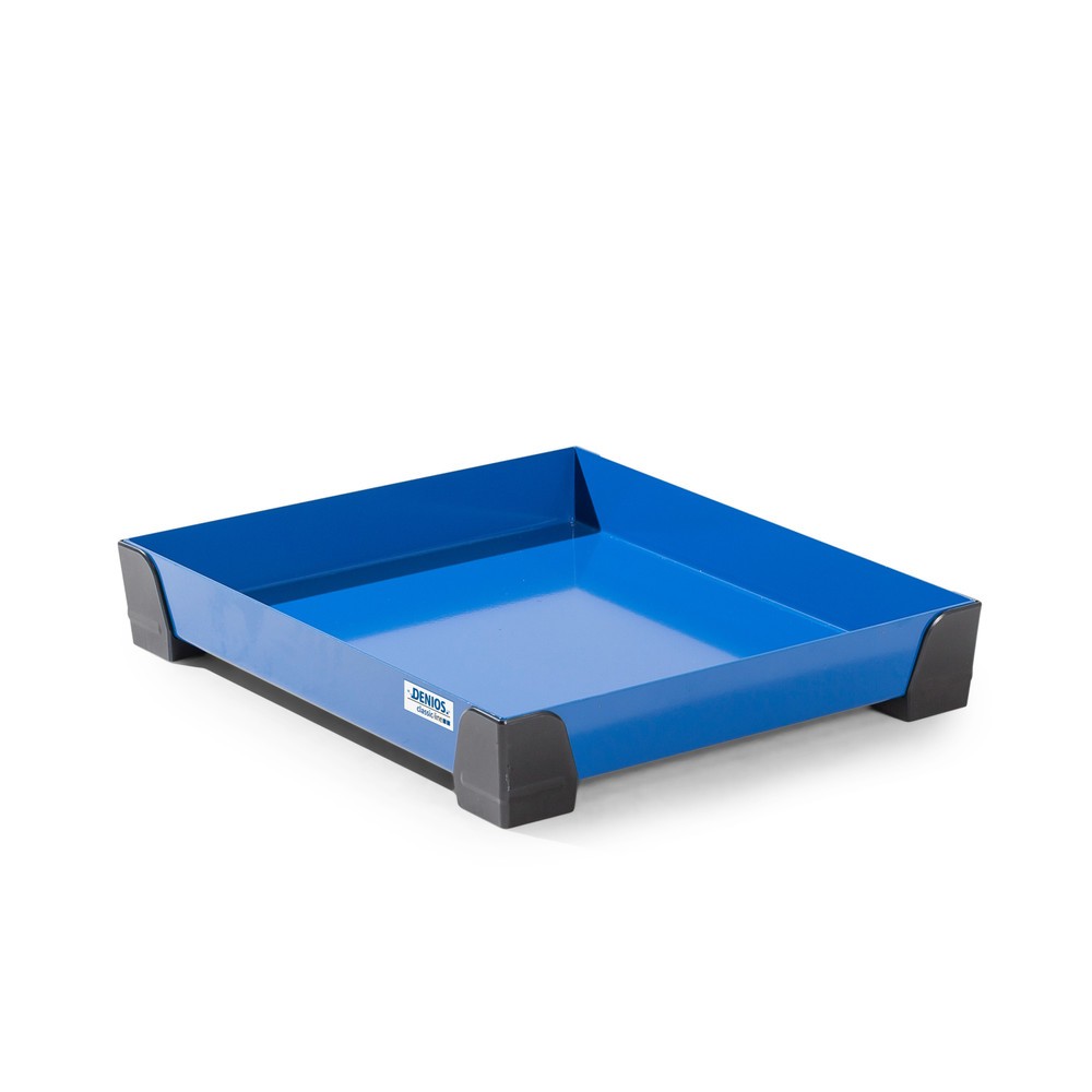Product afbeelding: Stalen lekbak voor kleine verpakkingen, hoogte 95 mm, inhoud 15 l, zonder roosterlegbord