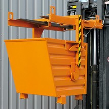 Productafbeelding nr. 2: Stapelbare kiepcontainer Eichinger®, 1.000 kg, 500 liter, zuiver oranje