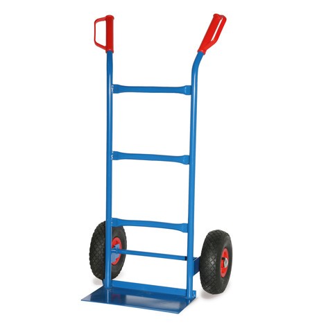 Productafbeelding nr. 1: Steekwagen BASIC van buizenstaal, capaciteit 150 kg, steek bxd 400 x 200 mm, enkel