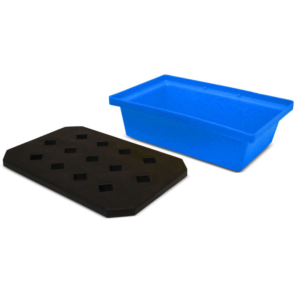 Productafbeelding nr. 1: Steinbock® Opvangbak voor kleine verpakkingen van PE, incl. PE-rooster, opvangvolume 22 l