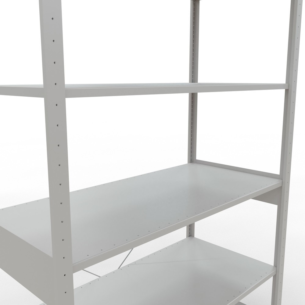 Produktabbildung Nr. 5: Legbordrek SCHULTE, lichtgrijs, vaklast 150 kg, hxbxd 2.500 x 1.360 x 636 mm