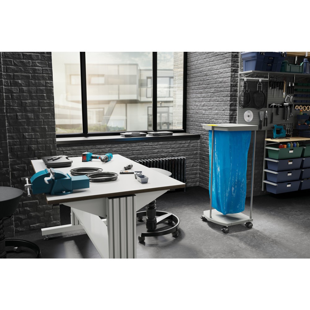 Produktabbildung Nr. 5: Support pour sac poubelle Hailo ProfiLine MSS XXXL pour sacs de 1x 120 litres, mobile