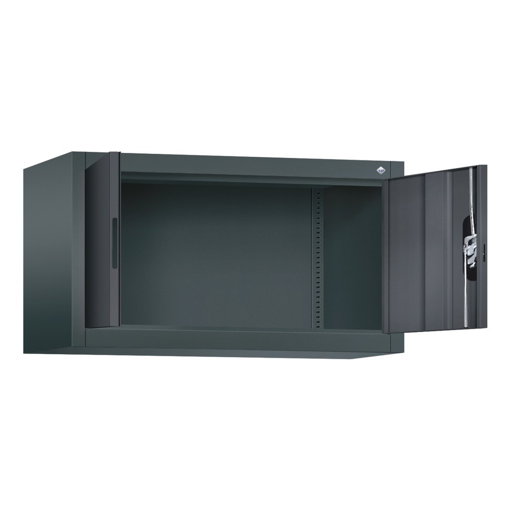 N° de l'image du produit 3 : C+P Armoire d'appoint, HxlxP 500 x 930 x 400 mm, gris anthracite, gris noir