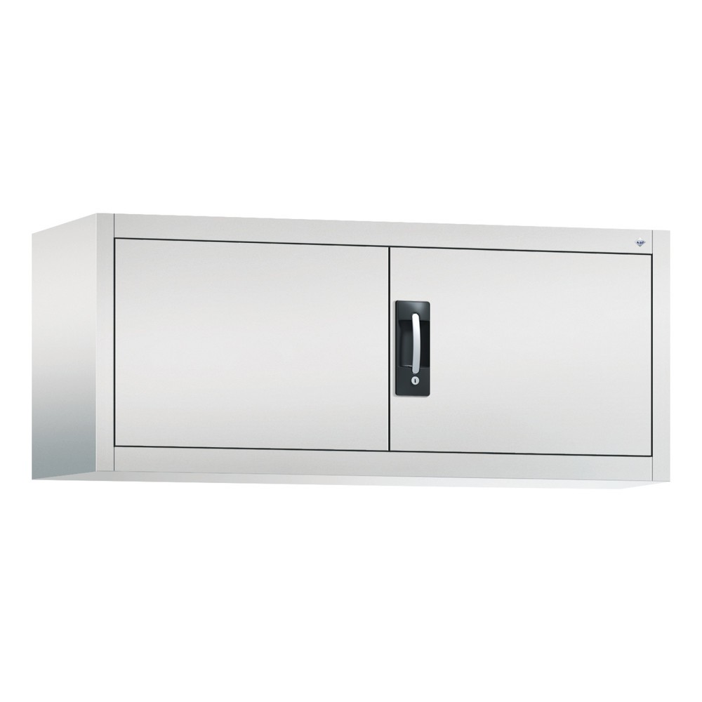 N° de l'image du produit 1 : C+P Armoire d'appoint, HxlxP 500 x 1 200 x 400 mm, gris clair, gris clair
