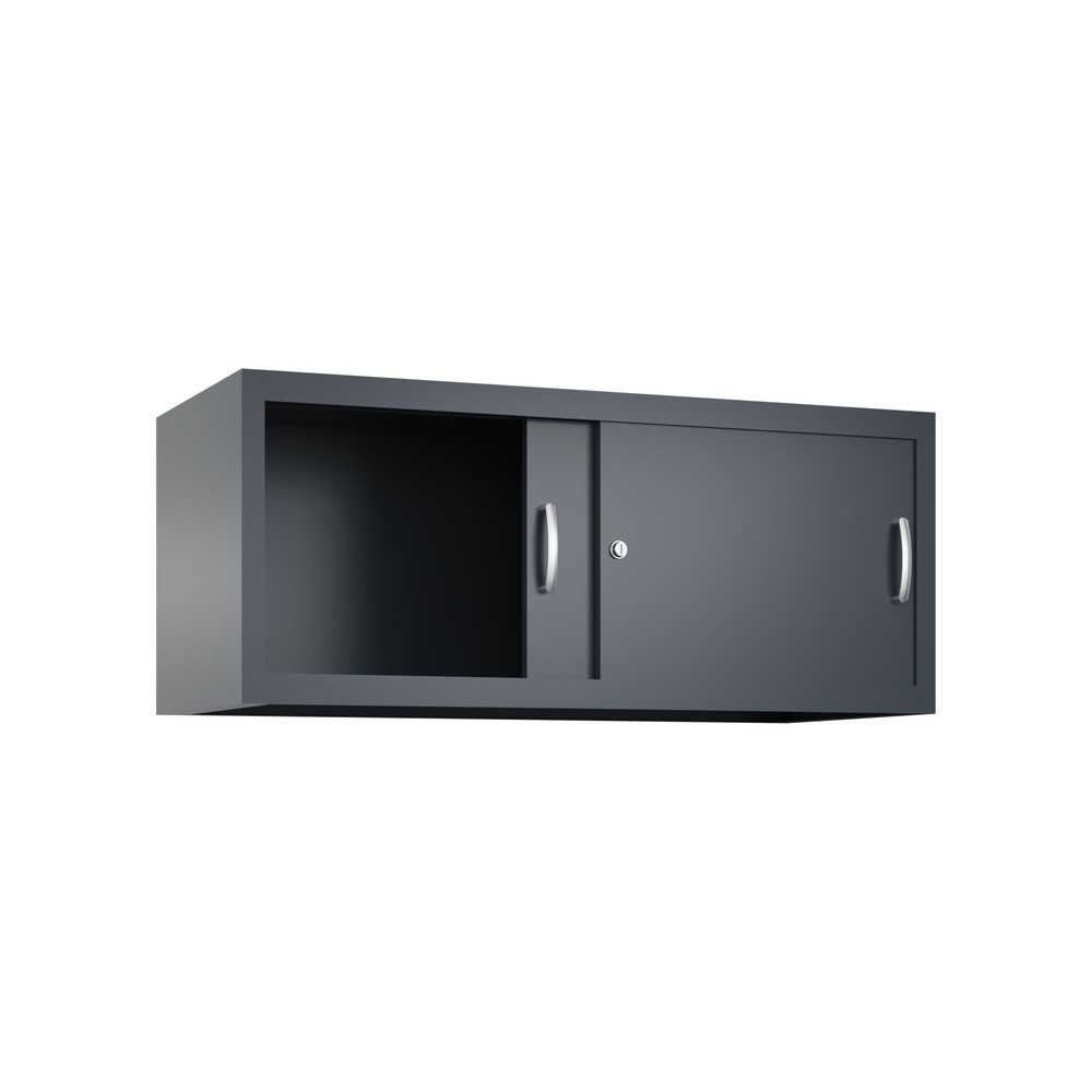 Produktabbildung Nr. 3: Surmeuble pour armoire à portes coulissantes d’atelier C+P, H x l x P 500 x 1 200 x 500 mm, gris anthracite, gris anthracite
