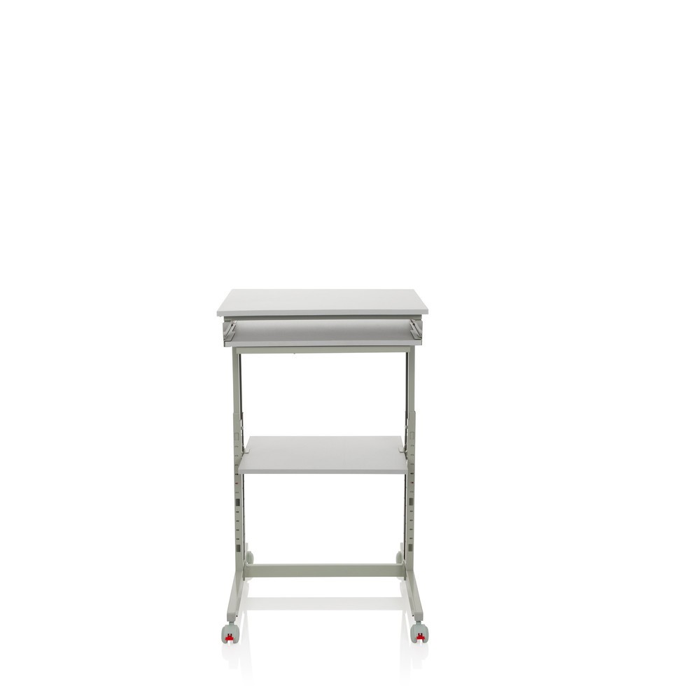 Produktabbildung Nr. 1: Table d'ordinateur / bureau hjh OFFICE WORKSTATION, gris