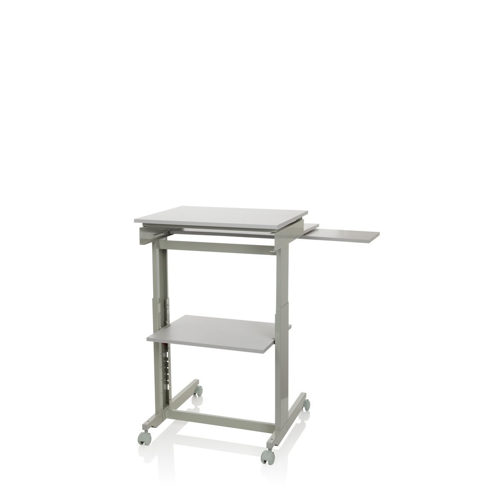 Produktabbildung Nr. 9: Table d'ordinateur / bureau hjh OFFICE WORKSTATION, gris