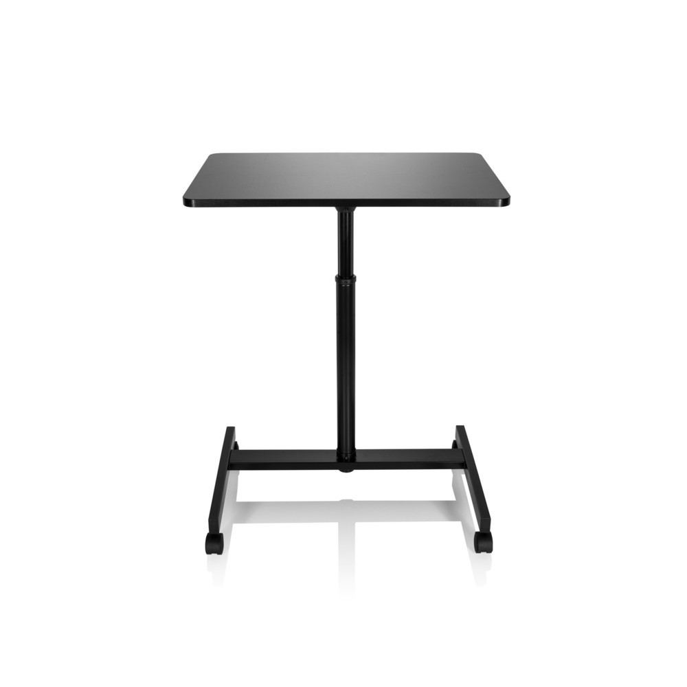 Produktabbildung Nr. 1: Table haute / support pour ordinateur portable hjh OFFICE STAND VM-SU avec ressort à gaz & roulettes, noir