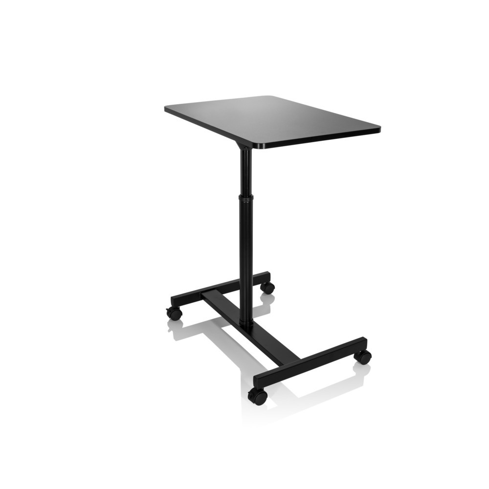 Produktabbildung Nr. 9: Table haute / support pour ordinateur portable hjh OFFICE STAND VM-SU avec ressort à gaz & roulettes, noir