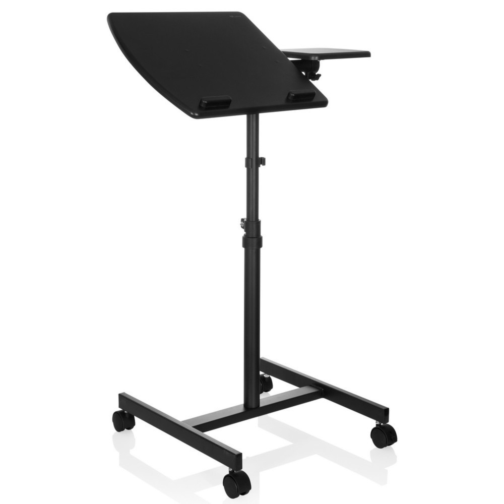 Produktabbildung Nr. 1: Table haute/support pour ordinateur portable hjh OFFICE avec roulettes VM-SL, noir