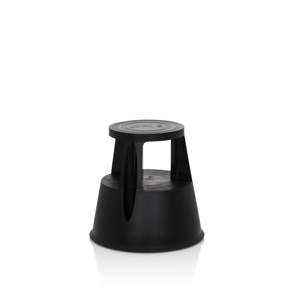 Produktabbildung Nr. 8: Tabouret marchepied / tabouret à roulettes hjh OFFICE TIO-M I plastique, noir