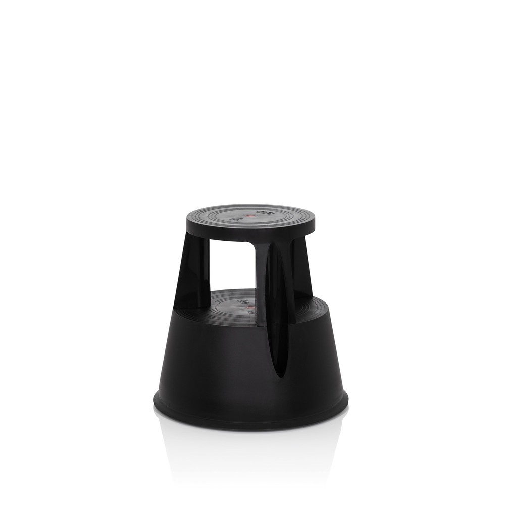 Produktabbildung Nr. 9: Tabouret marchepied / tabouret à roulettes hjh OFFICE TIO-M I plastique, noir