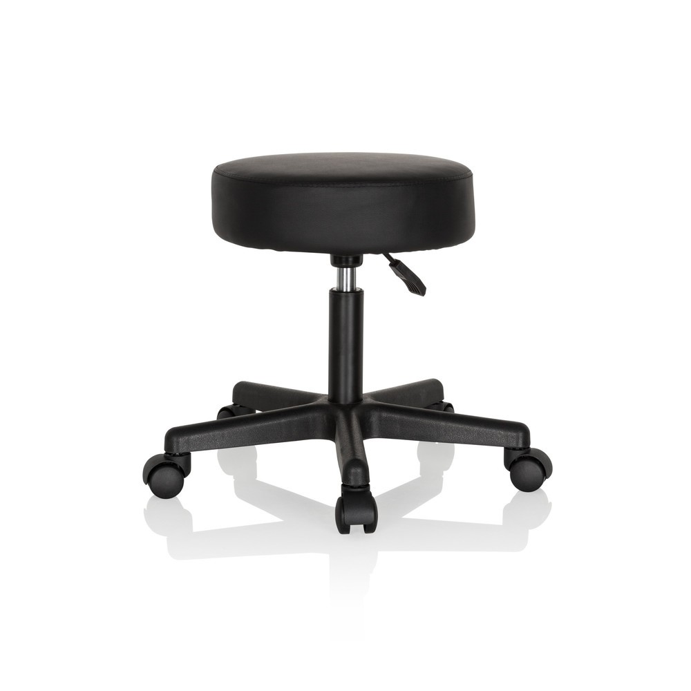 Produktabbildung Nr. 2: Tabouret / tabouret pivotant hjh OFFICE OPERATOR I similicuir, noir