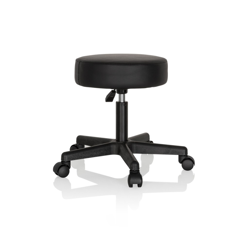 Produktabbildung Nr. 4: Tabouret / tabouret pivotant hjh OFFICE OPERATOR I similicuir, noir