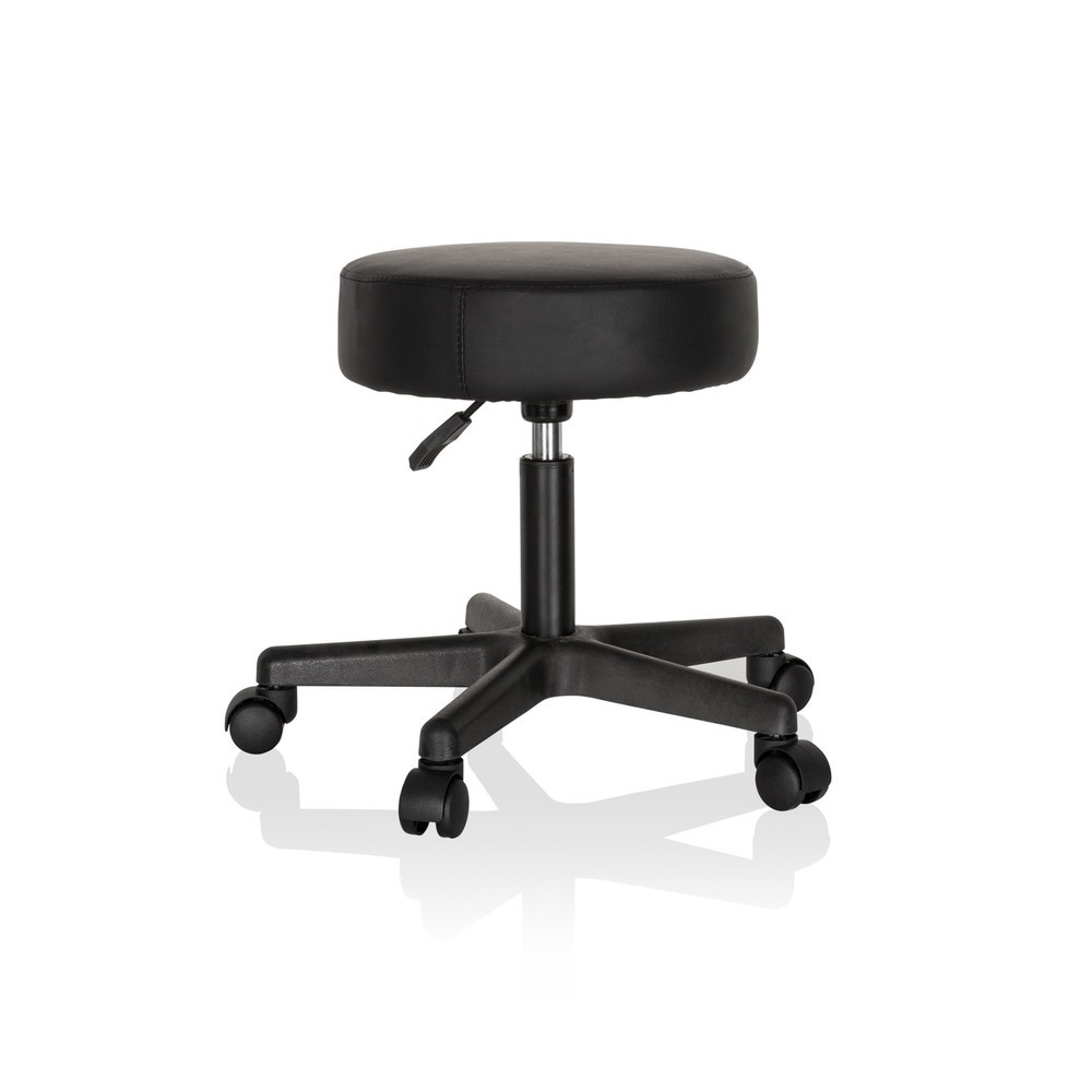 Produktabbildung Nr. 5: Tabouret / tabouret pivotant hjh OFFICE OPERATOR I similicuir, noir