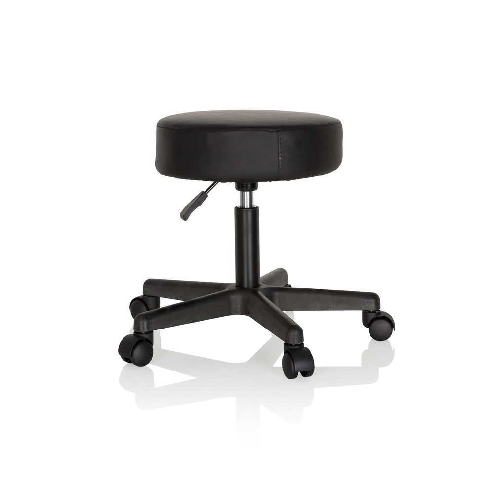 Produktabbildung Nr. 6: Tabouret / tabouret pivotant hjh OFFICE OPERATOR I similicuir, noir