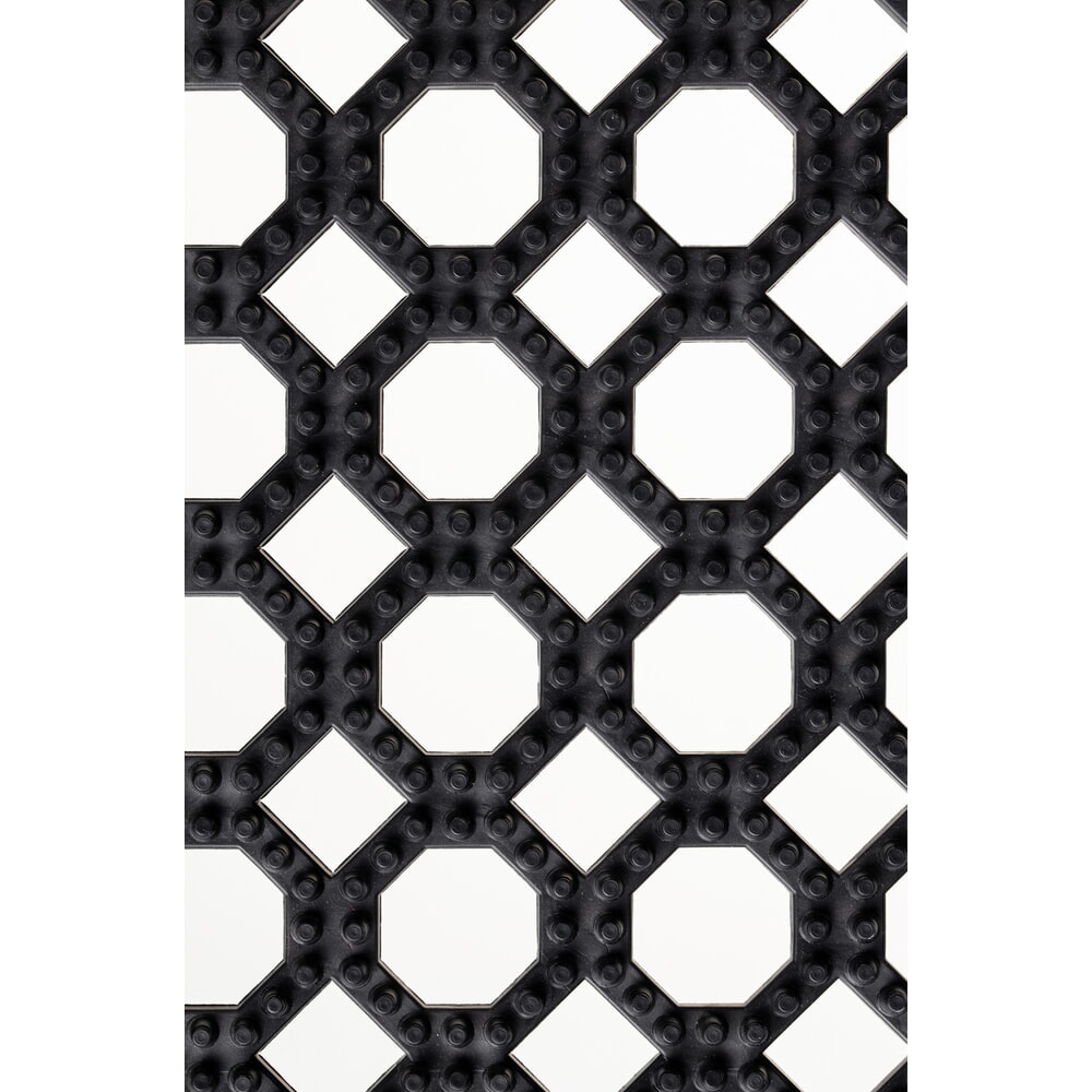 N° de l'image du produit 6 : Tapis anti-fatigue Yoga Grip Ultra, structure en nid d’abeille, lxP 500 x 500 mm
