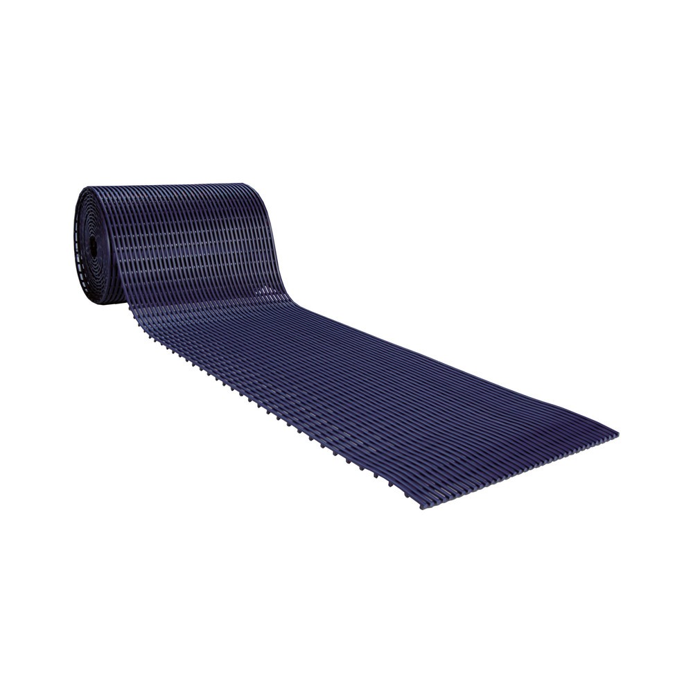 Produktabbildung Nr. 1: Tapis en treillis Heronrib 2000 Flex, PVC, découpe par mètre linéaire x 500 mm, bleu