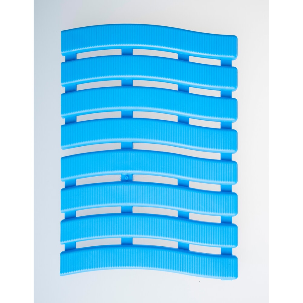 N° de l'image du produit 3 : Tapis en treillis Yoga Soft Step, PE, découpe par mètre linéaire, lxP 600 x 1 000 mm, bleu