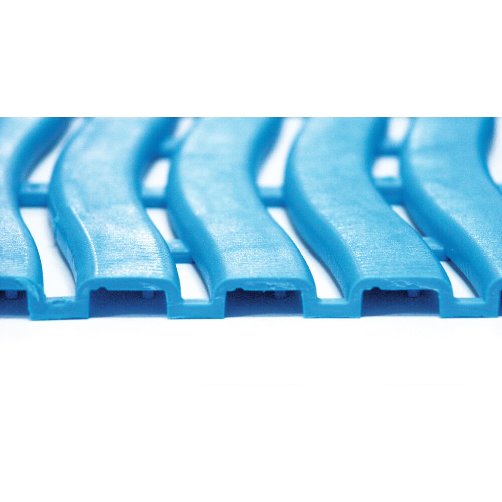 N° de l'image du produit 5 : Tapis en treillis Yoga Soft Step, PE, découpe par mètre linéaire, lxP 600 x 1 000 mm, bleu