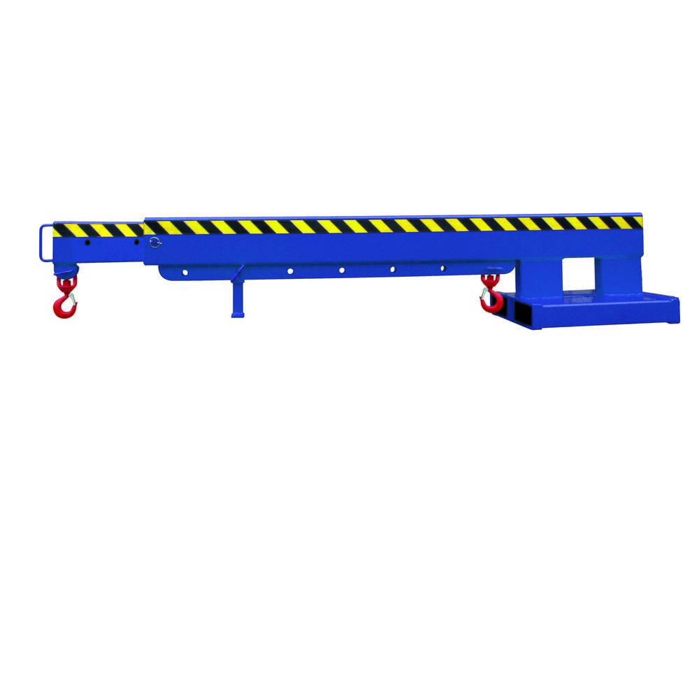 Produktabbildung Nr. 1: Telescopische kraanarm Eichinger®, 2.500 kg, gentiaanblauw
