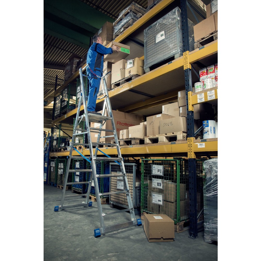 Produktabbildung Nr. 3: Telescopische platformtrap KRAUSE®, 6-8 treden