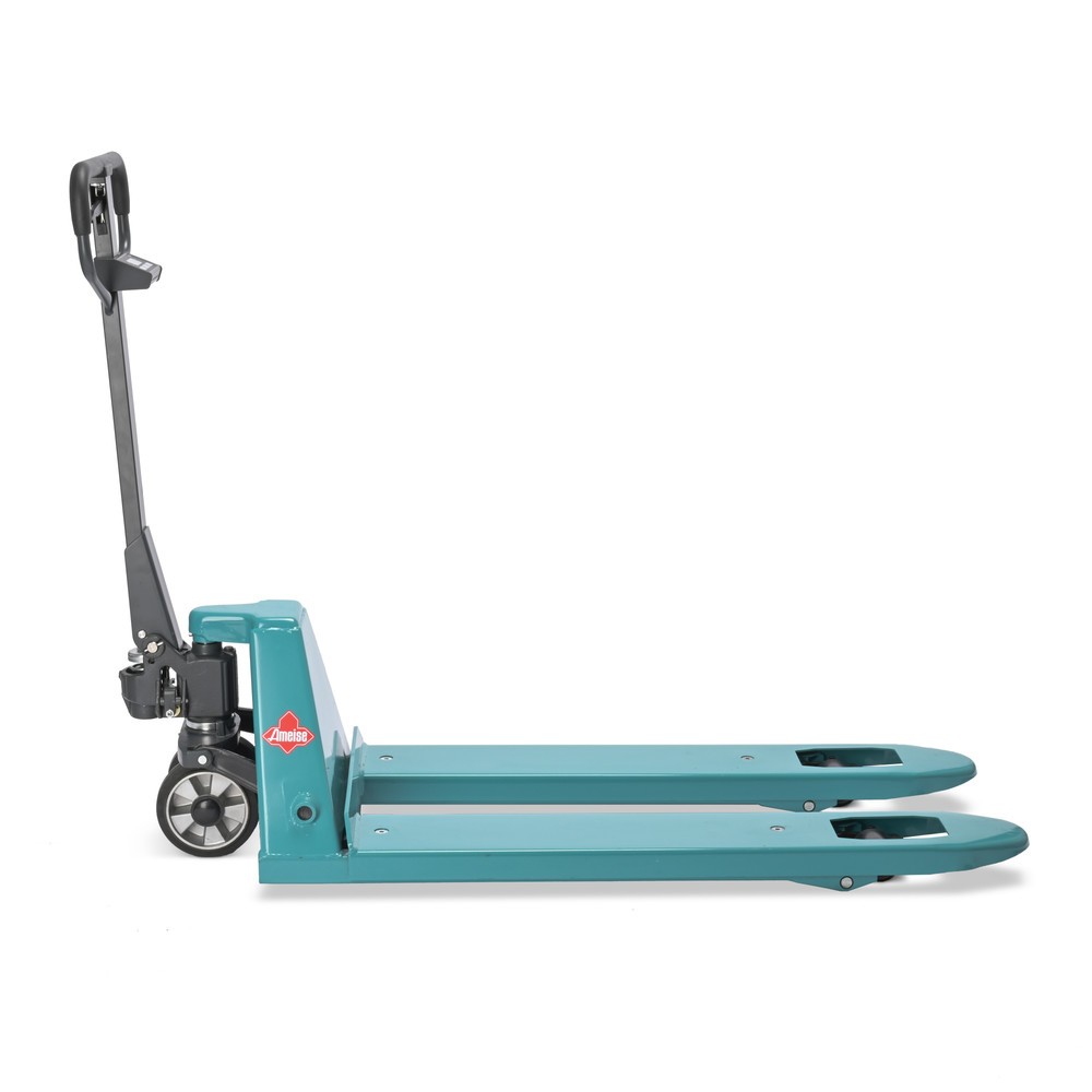 N° de l'image du produit 7 : Transpalette avec balance Ameise® PTM 2.0 Scale avec écran sur la tête du timon, capacité de charge 2 000 kg, roues simples
