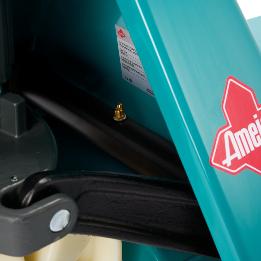 N° de l'image du produit 12 : Transpalette manuel Ameise® PTM 2.0, capacité de charge 2 000 kg, longueur de fourche 1 800 mm, nylon, galets tandem