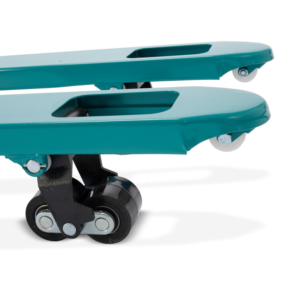N° de l'image du produit 6 : Transpalette manuel Ameise® PTM 2.5, capacité de charge 2 500 kg, longueur de fourche 1 150 mm, polyuréthane, galets tandem