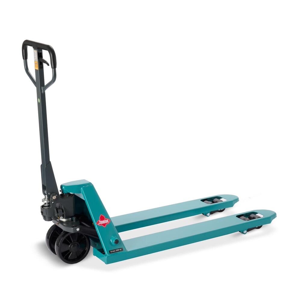 Illustration du produit: Transpalette manuel Ameise® PTM 2.5 capacité de charge 2 500 kg, longueur des fourches 1 150 mm, polyuréthane, galets tandem