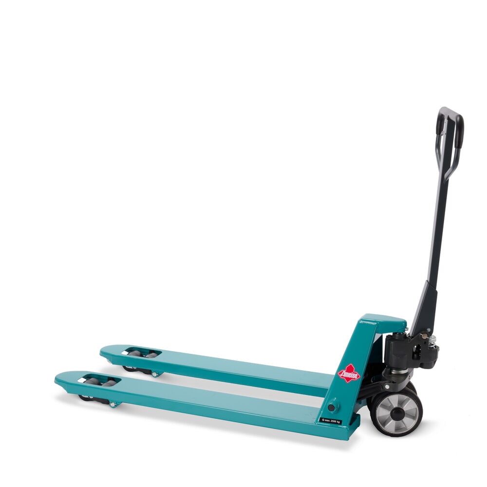 Produktabbildung Nr. 6: Transpalette manuel Ameise® PTM 2.5 avec levée rapide, capacité de charge 2 500 kg, longueur des fourches 1 150 mm, caoutchouc plein / polyuréthane, galets tandem
