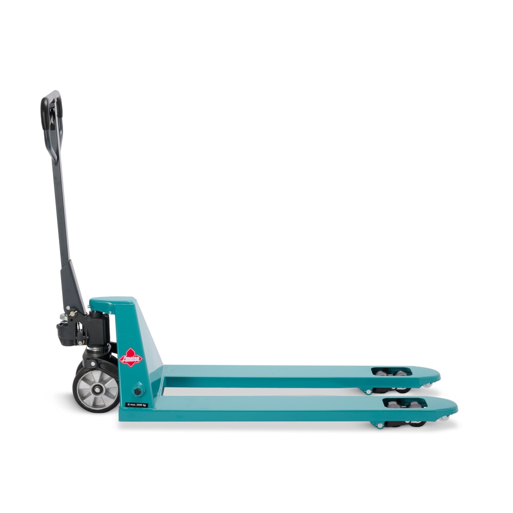 Produktabbildung Nr. 8: Transpalette manuel Ameise® PTM 2.5 avec levée rapide, capacité de charge 2 500 kg, longueur des fourches 1 150 mm, caoutchouc plein / polyuréthane, galets tandem