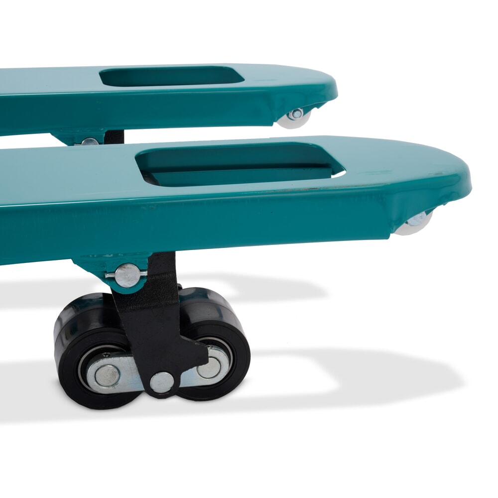 Produktabbildung Nr. 11: Transpalette manuel Ameise® PTM 2.5 avec levée rapide, capacité de charge 2 500 kg, longueur des fourches 1 150 mm, caoutchouc plein / polyuréthane, galets tandem