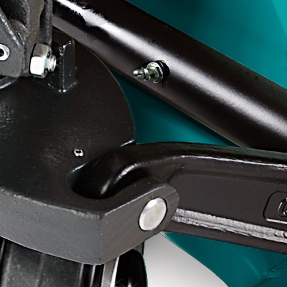 Produktabbildung Nr. 5: Transpalette manuel Ameise® PTM 2.0 avec levée rapide, capacité de charge 2 000 kg, longueur des fourches 1 150 mm, polyuréthane, galets tandem