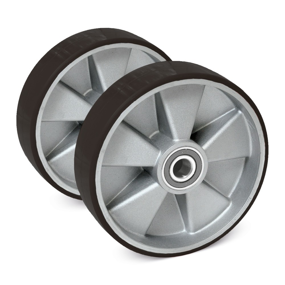 Produktabbildung Nr. 3: Transpalette manuel Ameise® PTM 2.5 avec levée rapide, capacité de charge 2 500 kg, longueur des fourches 1 150 mm, caoutchouc plein / polyuréthane, galets tandem