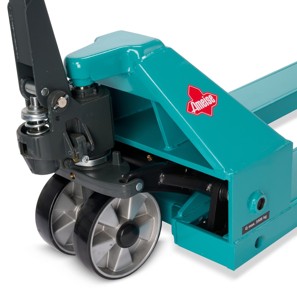 Produktabbildung Nr. 13: Transpalette manuel Ameise® PTM 3.5 capacité de charge 3 500 kg, longueur des fourches 2 000 mm, polyuréthane, galets tandem