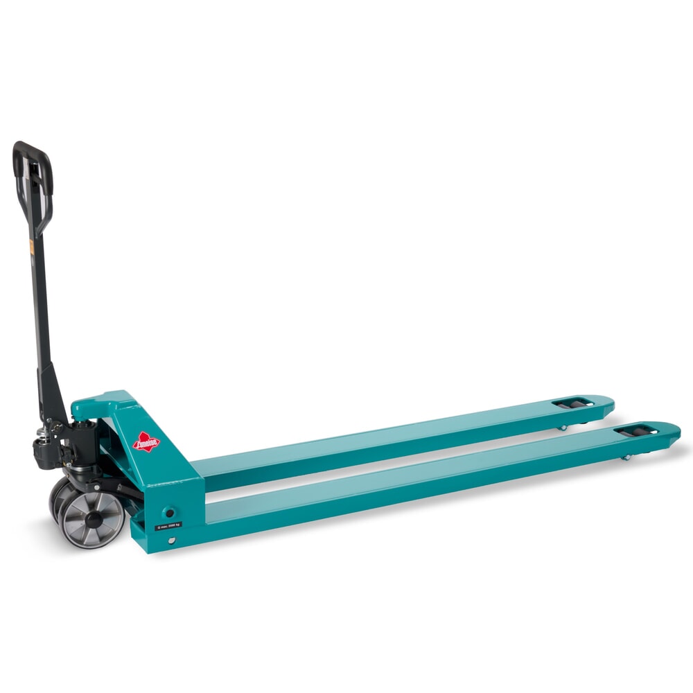 Produktabbildung Nr. 1: Transpalette manuel Ameise® PTM 3.5 capacité de charge 3 500 kg, longueur des fourches 2 000 mm, polyuréthane, galets tandem