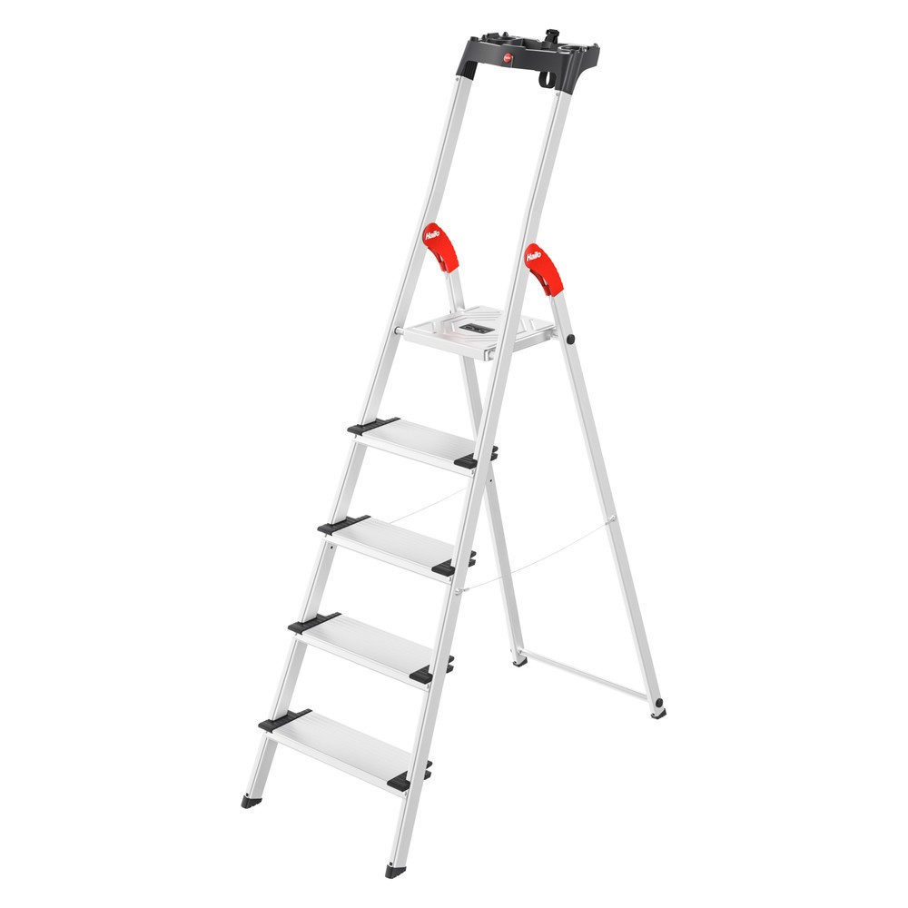 Produktabbildung Nr. 1: Trapladder Hailo ComfortLine, standaard hoogte 1,07 m