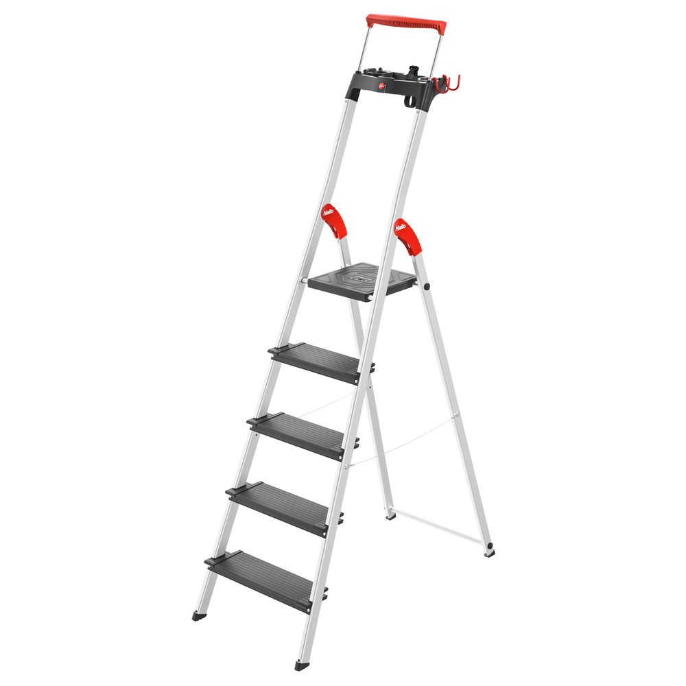 Produktabbildung Nr. 1: Trapladder Hailo TopLine, standaard hoogte 1,07 m