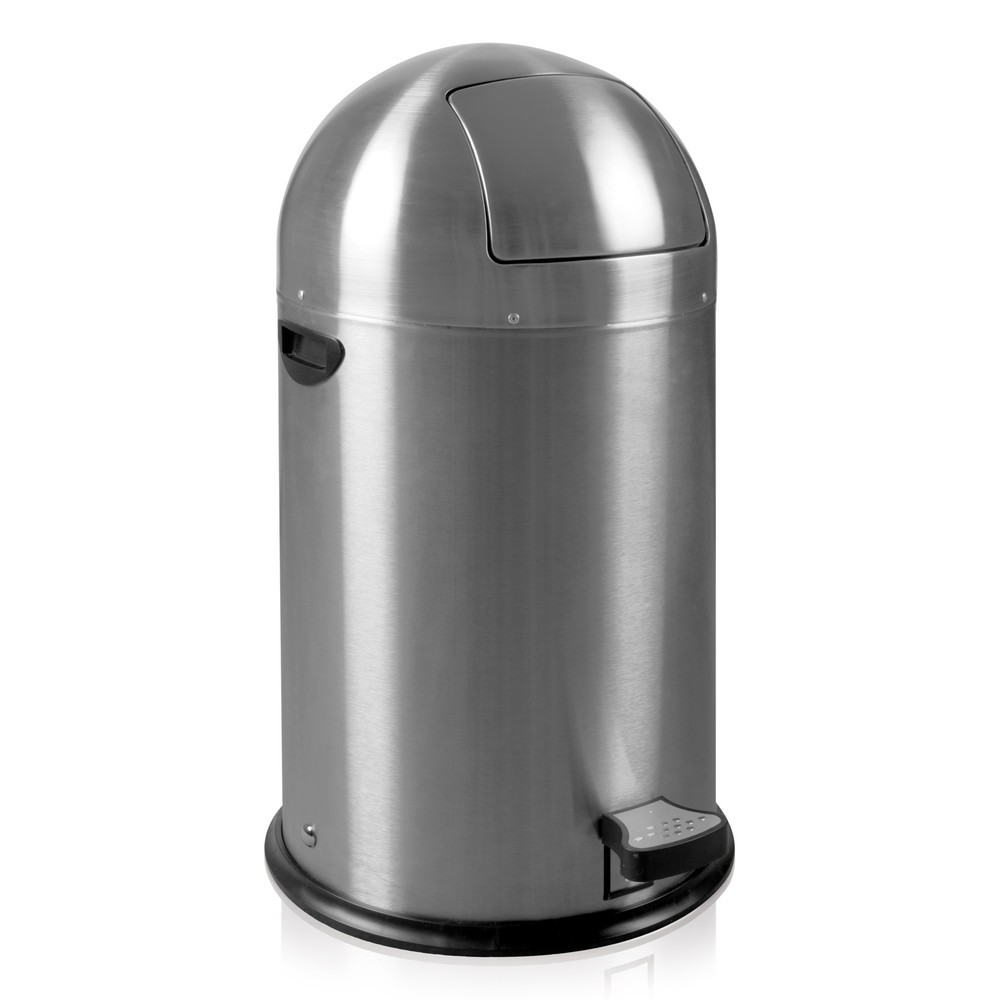 Produktabbildung Nr. 1: Poubelle à pédale, 33 l, acier inoxydable mat
